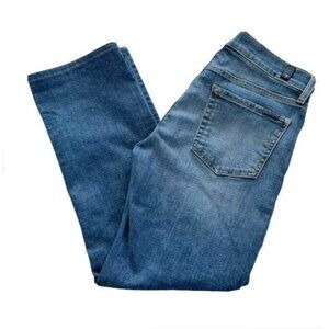 7 For All Mankind Slimmy Slim Straight Medium Wash Denim Jeans  Women’s Sz 30